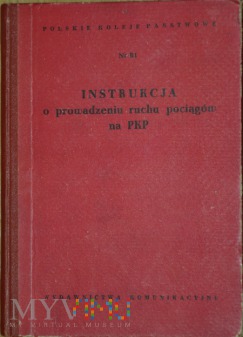 1957 - Instrukcja o prowadzeniu ruchu poc.