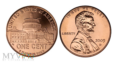 Duże zdjęcie 1 cent, 2009 (D), moneta obiegowa (IV)