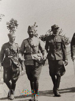 Oficerowie II RP - lato 1938 w Cetniewie