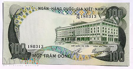 100 dong 1972