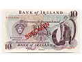 Irlandia - 10 funtów, 1978r. Specimen UNC