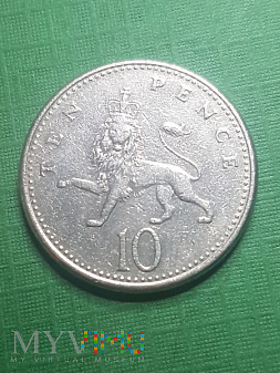 Wielka Brytania- 10 pensów 1992 r.