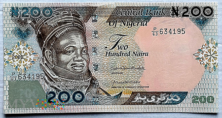 Nigeria 200 naira 2020