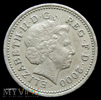 1 funt 2000 Elżbieta II