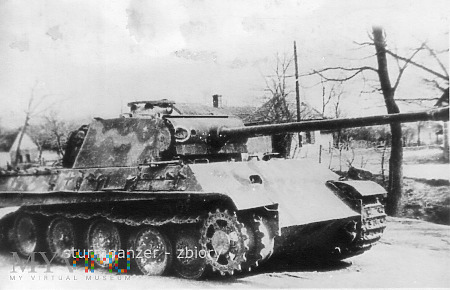 uszkodzony PzKpfw V Panther
