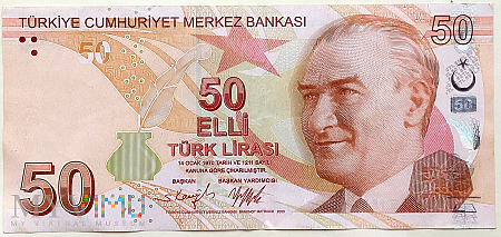 Turcja 50 lir 2009