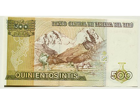 Peru- 500 Intis UNC