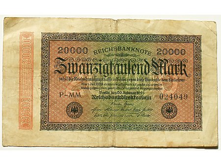 Niemcy- 20 000 marek 1923