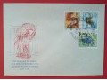 1975 Koperata znaczki Organgutan Hipopotam DDR