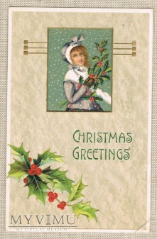 Duże zdjęcie 1908 Wesołych Świąt