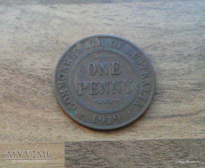 1 Penny Australia 1919