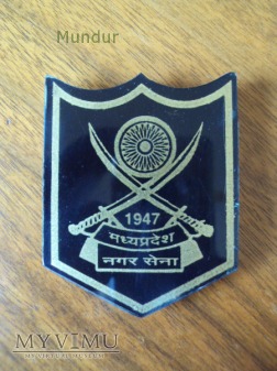 Duże zdjęcie Indyjska odznaka wojskowa