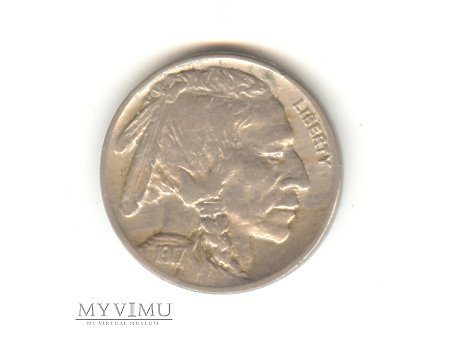 Duże zdjęcie 5 centów USA 1917