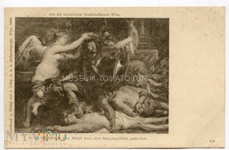 Duże zdjęcie Rubens - Koronacja bohatera - 1899