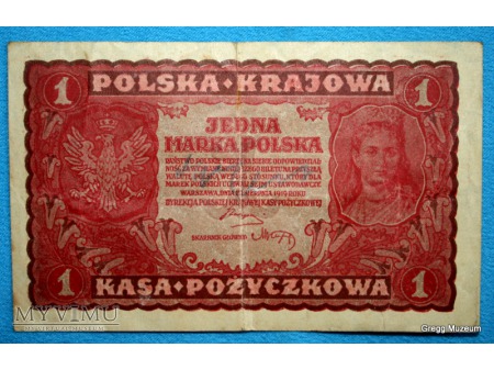 1 Marka Polska 1919