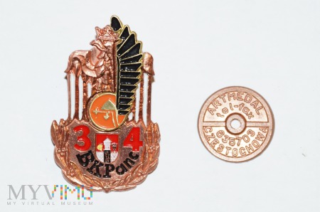 Odznaka pamiątkowa 34 BKPanc - brązowa