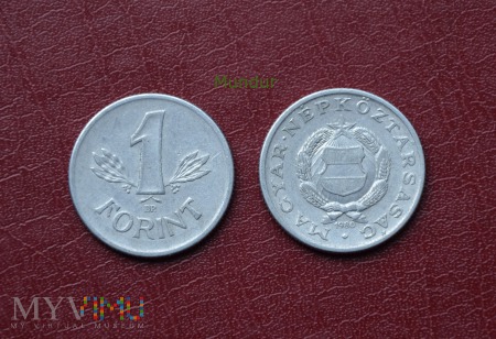 Moneta węgierska: 1 forint