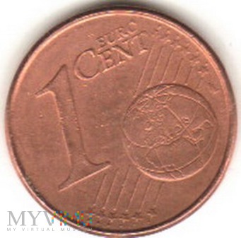 1 EURO CENT 2008 J