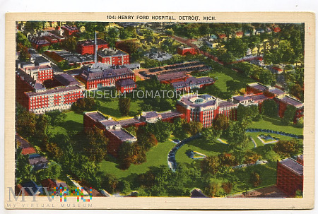 Detroit - Szpital Henry Ford - lata 50-te XX w.