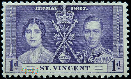 St. Vincent 1d Jerzy VI