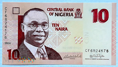 Nigeria 10 naira 2006