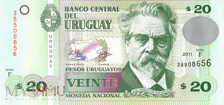 Urugwaj - 20 pesos (2011)