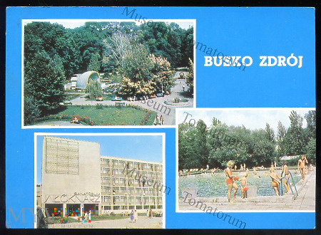 Busko Zdrój - wieloobrazkowa - lata 70-te XX w.