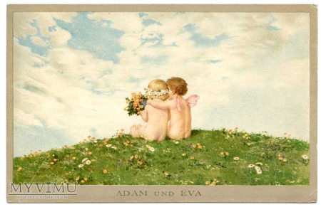 Duże zdjęcie Adam i Ewa