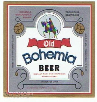 Duże zdjęcie old bohemia beer
