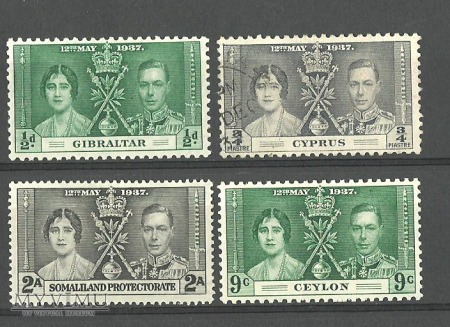 Coronation stamps
