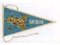 Proporczyk souvenir - Włochy Sycylia 1963