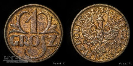 Polska - 1934 - 1 grosz