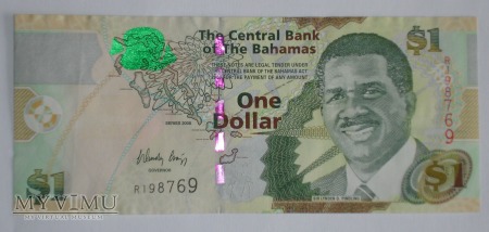 1 dolar 2008 r - Bahamy