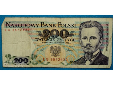 200 złotych 1988