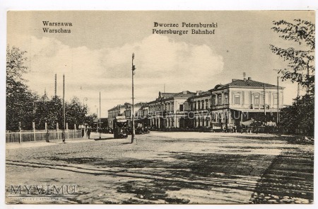 W-wa - Dworzec Terespolski - okres I W.Św.