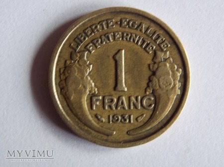 1 FRANK-1931-FRANCJA