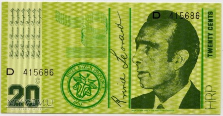 Hutt River Province - 20 Cents 1970