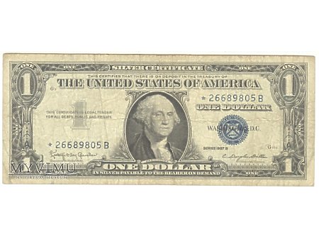 1 USD 1957 z gwiazdką