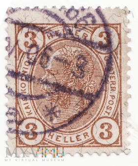 AUSTRIA 1905 3 heller