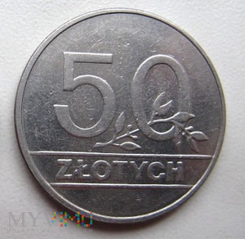 50 złotych 1990 r. Polska