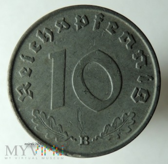 10 reichspfennig 1941 B