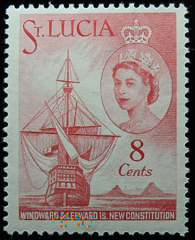 St. Lucia 8c Elżbieta II