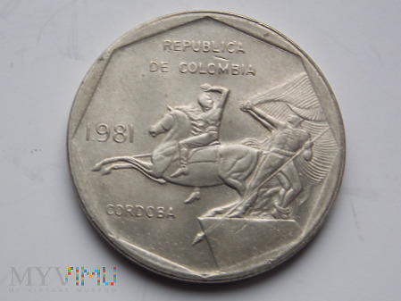 10 PESOS 1981 - KOLUMBIA