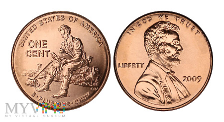Duże zdjęcie 1 cent, 2009, moneta obiegowa (II)