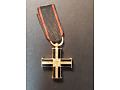 Krzyż Niepodległości - miniatura w złocie