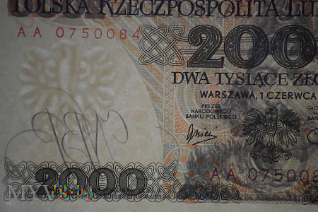 PRL 2000 złotych 1979 (AA 0750084)