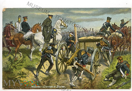 Waterloo - Przybywa feldmarszałek Prus - Blücher