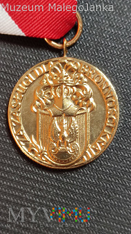 Duże zdjęcie Medal Za Zasługi Dla Obronności Kraju - Złoty