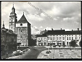 Żywiec - Rynek Kościół i dzwonnica - 1973