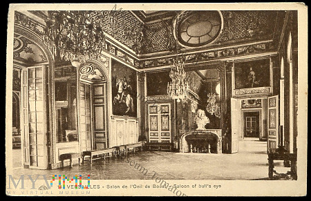 Duże zdjęcie Versailles Wersal -Salon de l'Oeil - lata 20-te